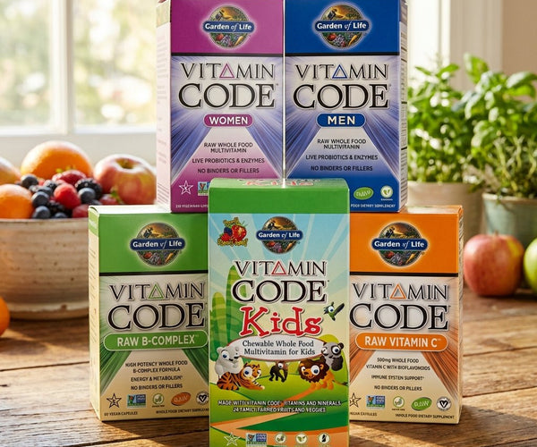 Vitamin Code multivitaminen | Whole-food formule van Garden of Life ...