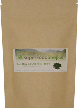 Chlorella Raw Organic superfood kopen