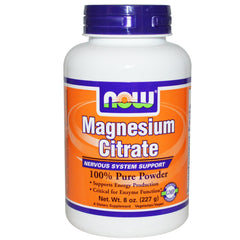 Magnesium Citraat Poeder - Now Foods - Bestellen