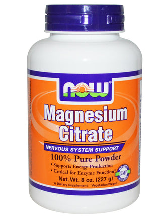 Magnesium Citraat Poeder - Now Foods - Bestellen