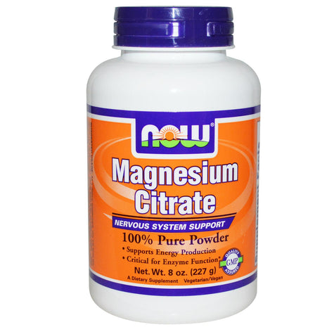 Magnesium Citraat Poeder - Now Foods - Bestellen