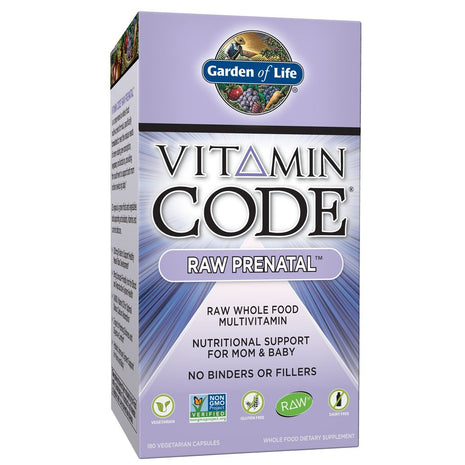 The Vitamin Code Prenatal (180 Capsules) - Garden Of Life