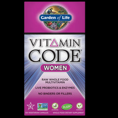 The Vitamin Code Women (120 capsules) - The Garden of Life