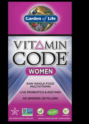 The Vitamin Code Women (120 capsules) - The Garden of Life