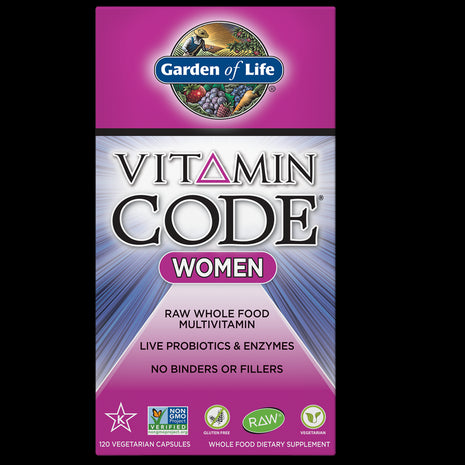 The Vitamin Code Women (120 capsules) - The Garden of Life