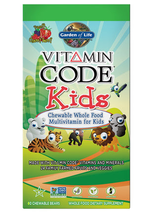 The Vitamin Code Kids (30 kauwtabletten) - The Garden of Life