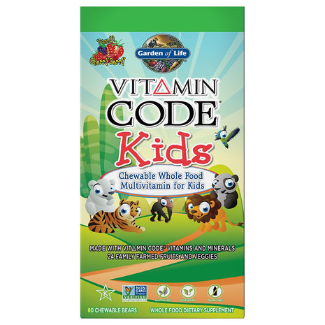 The Vitamin Code Kids (30 kauwtabletten) - The Garden of Life