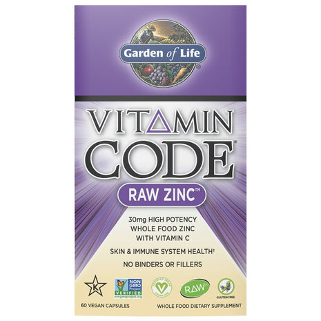 Vitamin Code Raw Zink | Garden of Life