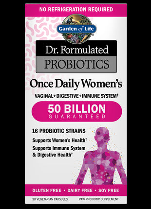 Dr. Formulated Probiotica Women 50 miljard 30 capsules - Garden of Life