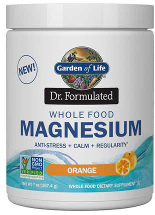 Dr. Formulated Whole Food Magnesium Orange (197,4g) - Garden of Life