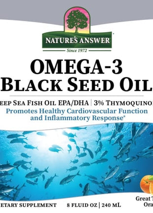 Omega 3 & Black Seed olie