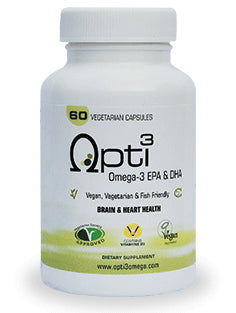 Omega 3 Algenolie Opti3Omega | 60 dagen | plantaardig