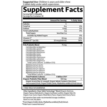 Dr. Formulated Probiotica Kids 5 miljard - Garden of Life - SuperfoodShop