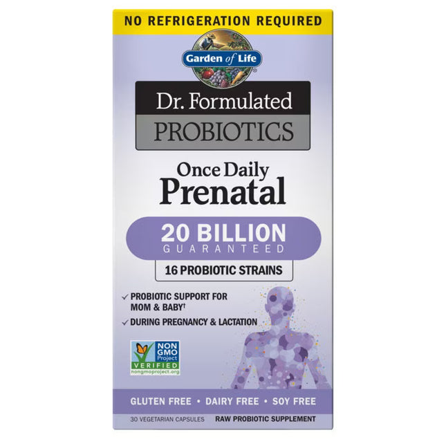 Dr. Formulated Probiotics Once Daily Prenatal – 30 Capsules