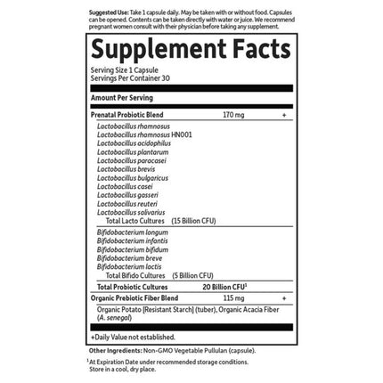 Dr Formulated Probiotics Once Daily Prenatal - 30 Capsules