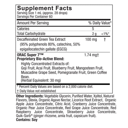 Groene Thee Extract – Alcoholvrij & EGCG - gestandaardiseerd (50 ml) - Nature's Answer - SuperfoodShop