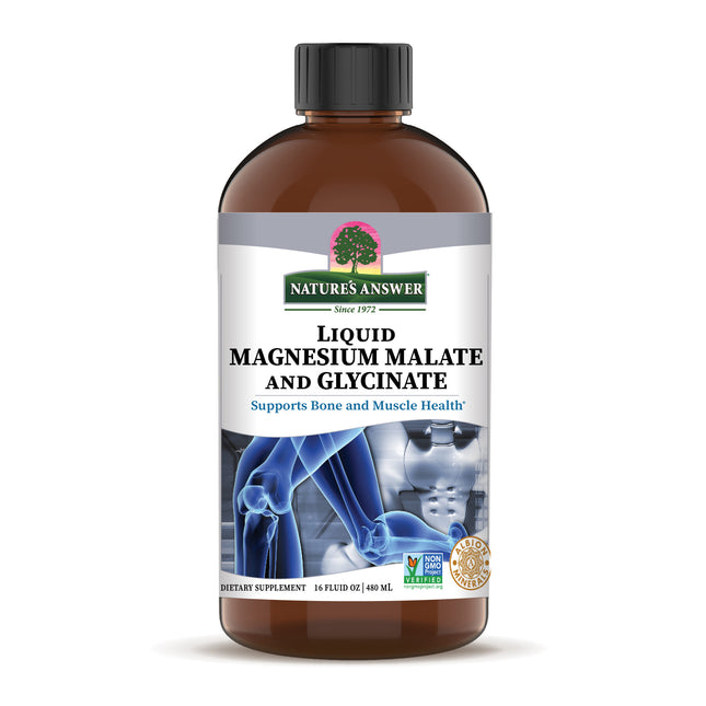 Liquid Magnesium Bisglycinate &amp; Malate (480ml)