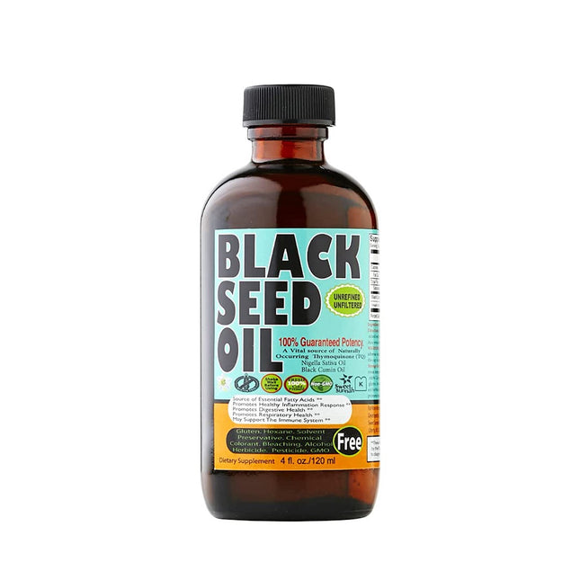 Premium Black Seed Oil - 100% Cold Pressed &amp; Pure