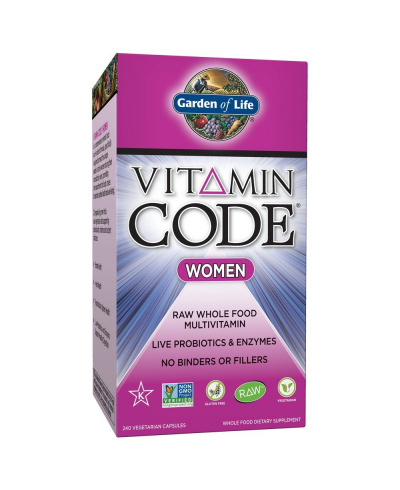 The Vitamin Code Women (240 capsules) - The Garden of Life