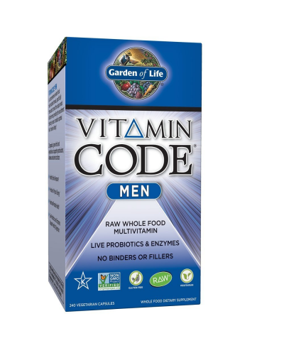 The Vitamin Code Men (240 capsules) - The Garden of Life