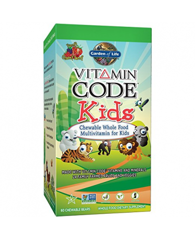 The Vitamin Code Kids (60 kauwtabletten) - The Garden of Life