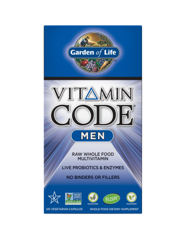 Multi-Vitamine RAW for Men - The Vitamin Code - 120 vegetarische capsules